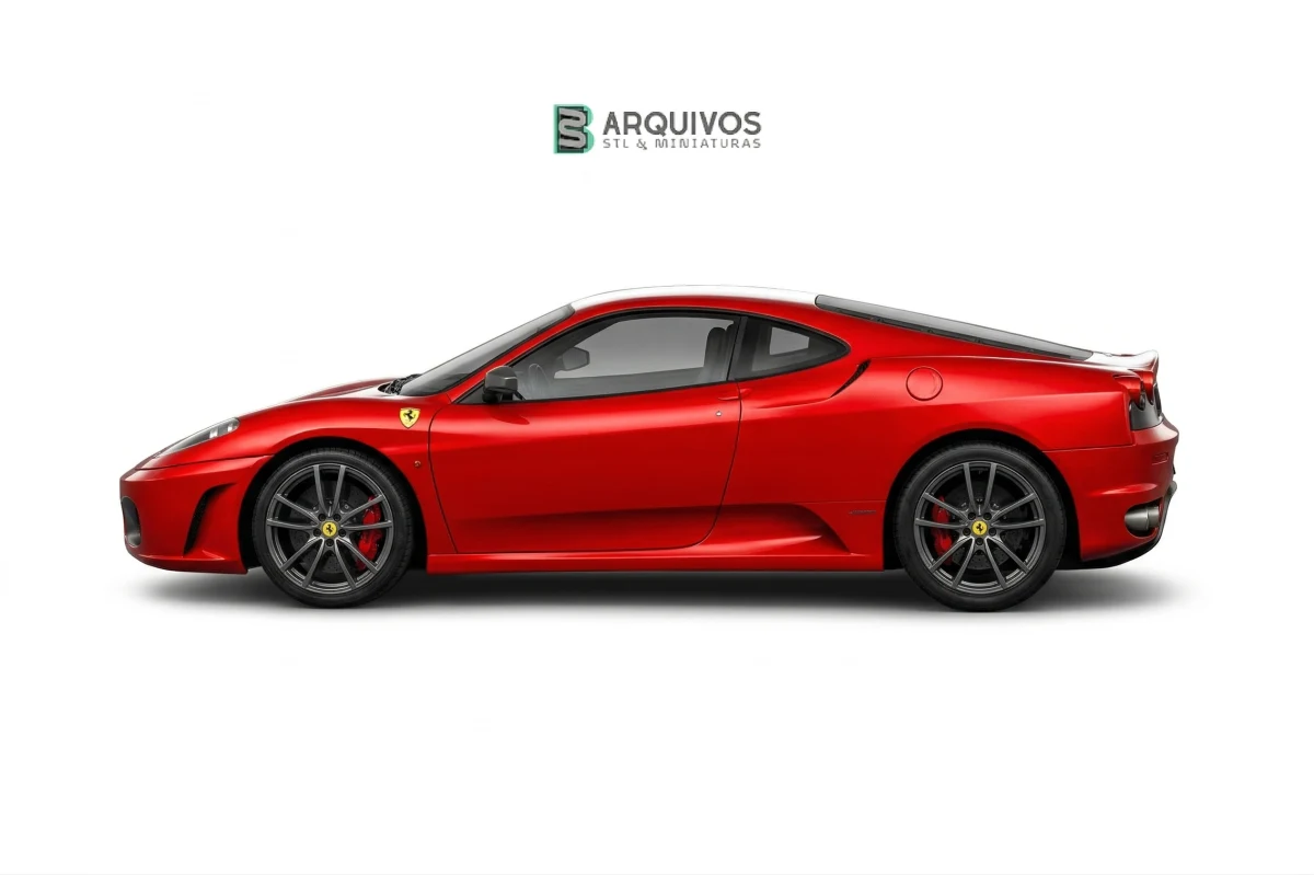 Modelo 3D STL - Ferrari F430 Scuderia — foto 3
